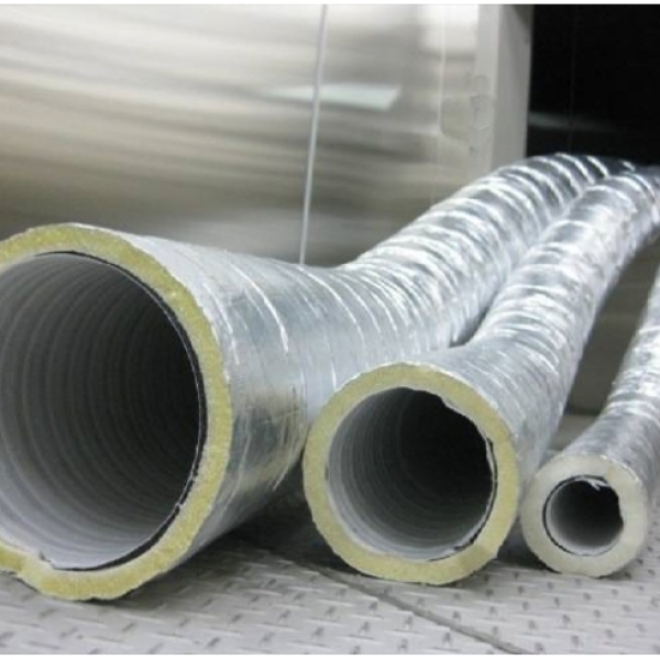 Ống gió mềm có bảo ôn D203mm x 8m