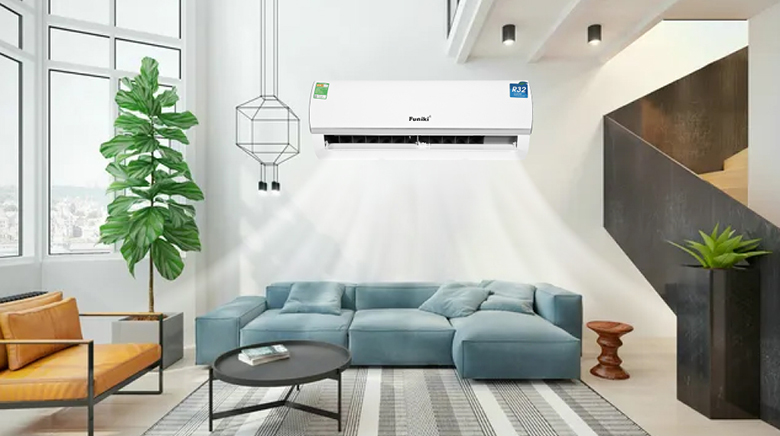 Kiểu dáng đơn giản - Điều hoà Funiki 1 chiều 11500 BTU HSC12TMU