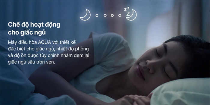 Chế độ ngủ siêu êm ái