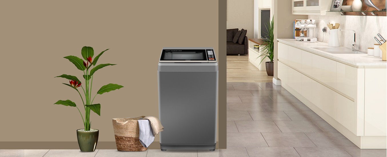 Máy giặt Aqua 9 kg AQW-S90CT (H2) - Thiết kế cửa trên
