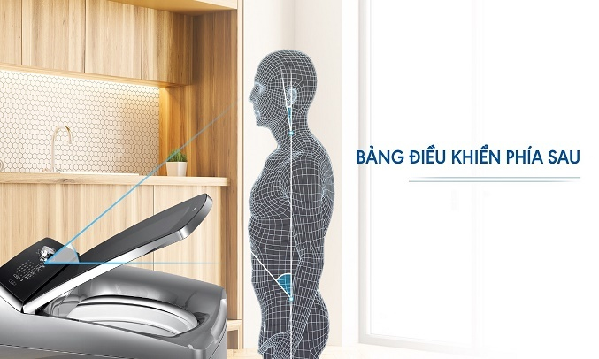 Máy giặt Aqua Inverter 12 kg AQW-DR120CT (S)