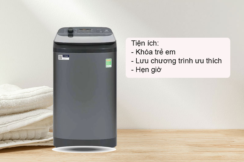 Tiện ích trên máy giặt