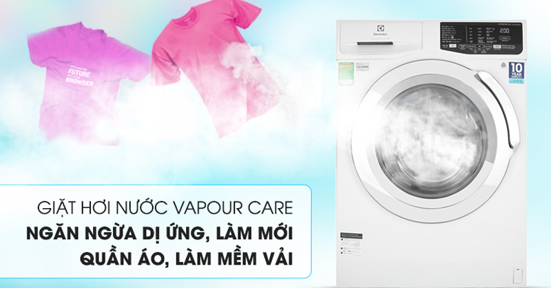 VapourCare ngăn ngừa dị ứng, làm mềm vải chống nhăn hiệu quả
