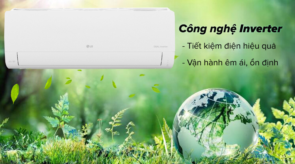 Máy lạnh LG Inverter 1.5 HP V13WIN - Công nghệ tiết kiệm điện Máy lạnh LG Inverter 1.5 HP V13WIN - Công nghệ tiết kiệm điện