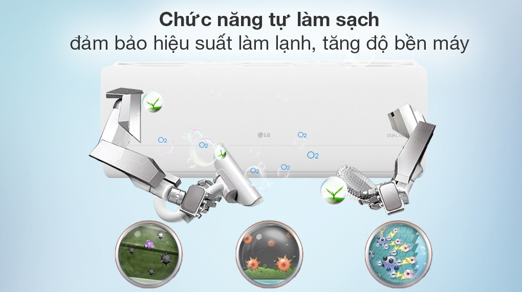 Máy lạnh LG Inverter 1.5 HP V13WIN - Tiện ích Máy lạnh LG Inverter 1.5 HP V13WIN - Tiện ích