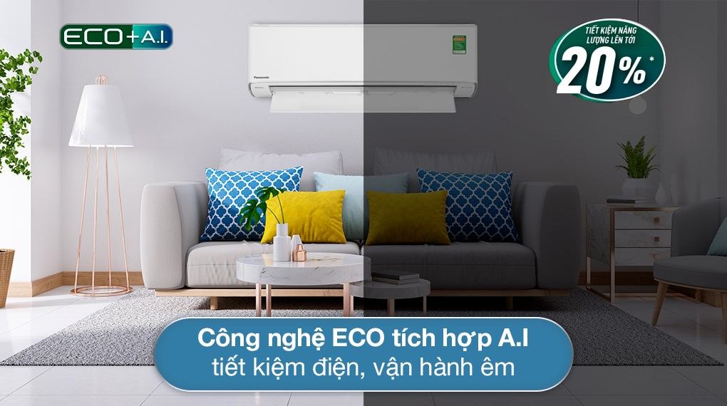 Điều hòa Panasonic Inverter 8700 BTU CU/CS-XU9ZKH-8 - Công nghệ tiết kiệm điện Điều hòa Panasonic Inverter 8700 BTU CU/CS-XU9ZKH-8 - Công nghệ tiết kiệm điện