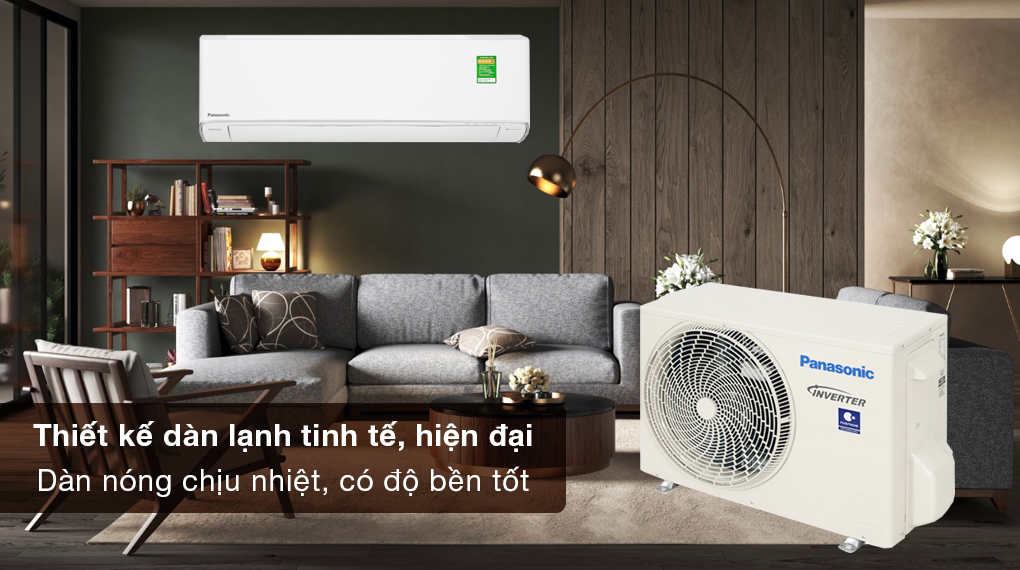 Điều hòa Panasonic Inverter 11900 BTU CU/CS-XU12ZKH-8 - Thiết kế dàn lạnh hiện đại, tinh tế và dàn nóng hoạt động bền bỉ Điều hòa Panasonic Inverter 11900 BTU CU/CS-XU12ZKH-8 - Thiết kế dàn lạnh hiện đại, tinh tế và dàn nóng hoạt động bền bỉ