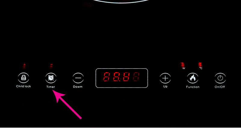 Hẹn giờ - Bếp từ đôi Sunhouse SHB9101 Hẹn giờ - Bếp từ đôi Sunhouse SHB9101