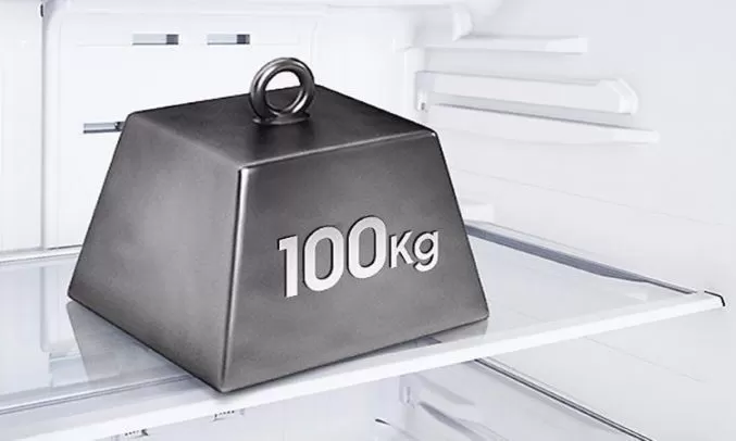 Tủ lạnh Hitachi Inverter - Khay kính chịu lực