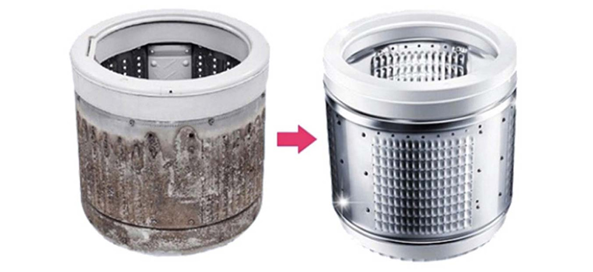 Vệ sinh lồng giặt giúp tiết kiệm chi phí vệ sinh