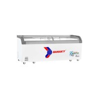 Tủ đông Sanaky VH-1099K3A, inverter 750 lít, nắp kính lùa