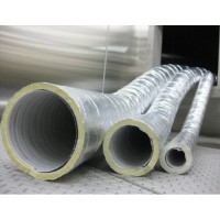 Ống gió mềm có bảo ôn D203mm x 8m