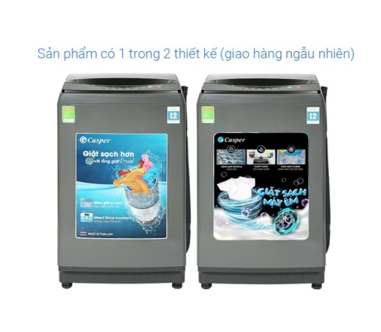 Máy giặt Casper Inverter 9.5 kg WT-95I68DGA