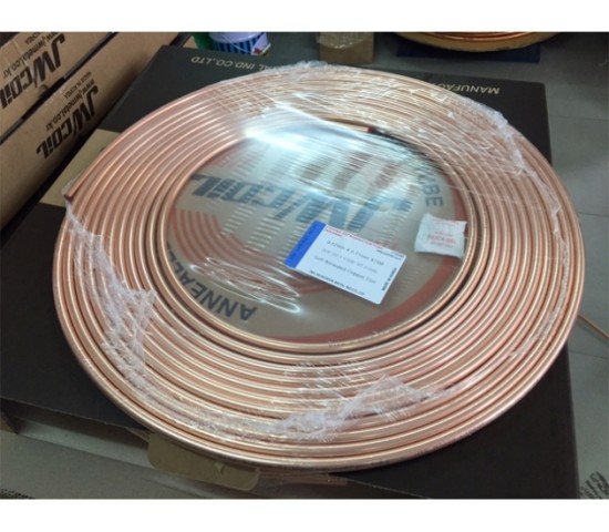 Ống đồng Thái Lan Hailiang - Phi 10 Dày 6 Zem(15m)