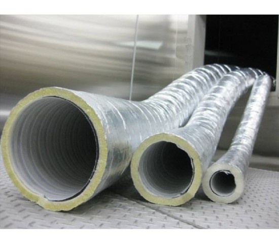 Ống gió mềm có bảo ôn D203mm x 8m