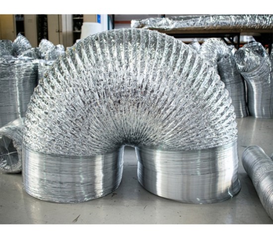 Ống gió mềm không bảo ôn D152 x 8m