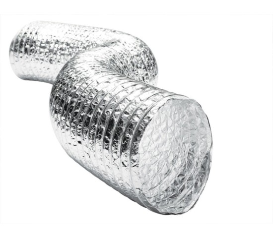 Ống gió mềm không bảo ôn D127 x 8m